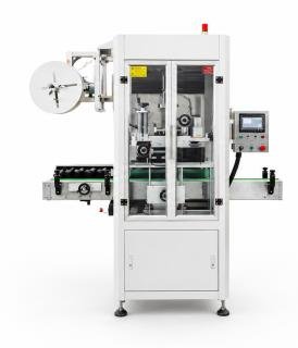 Sleeve-label application equipment with label-film reel